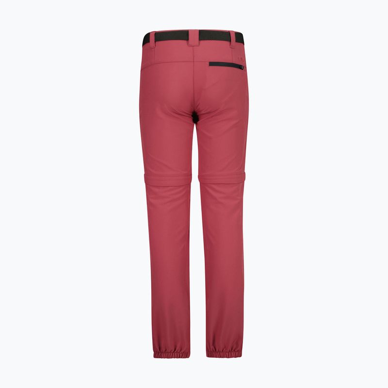 Spodnie trekkingowe dziecięce CMP 3T51445 Zip Off peony 2