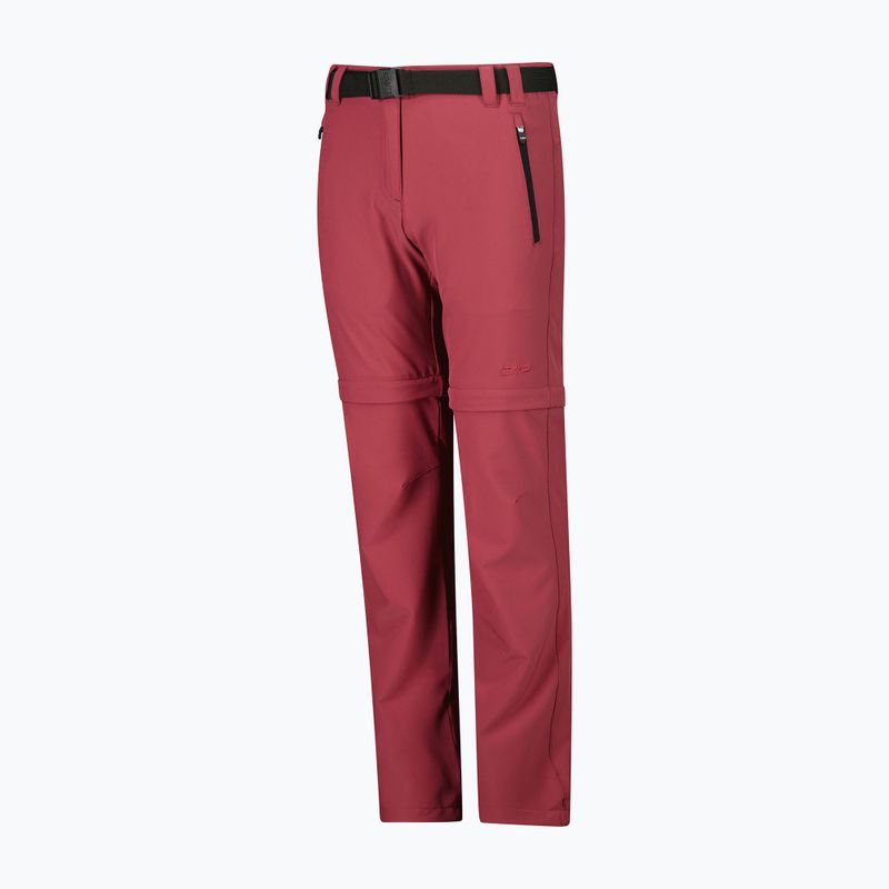 Spodnie trekkingowe dziecięce CMP 3T51445 Zip Off peony 3