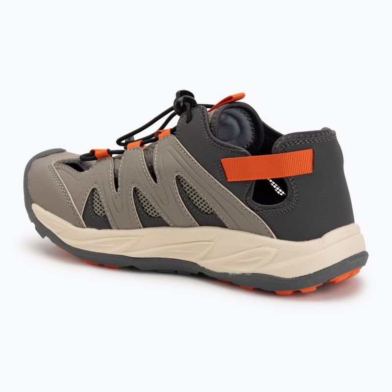 Sandały męskie CMP Trekkor grey/corda/orange 3