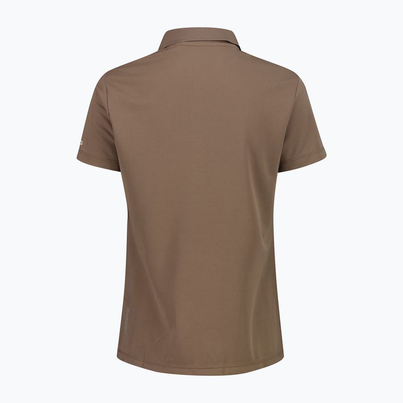 Koszulka polo damska CMP 3T59676 Polo toffee 2