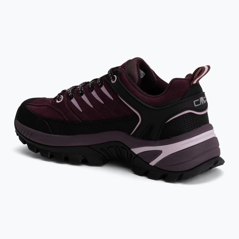 Buty trekkingowe damskie CMP Rigel 2.0 Low Waterproof plum/soft pink 3