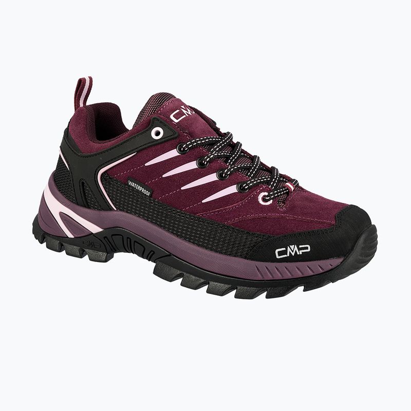Buty trekkingowe damskie CMP Rigel 2.0 Low Waterproof plum/soft pink 8