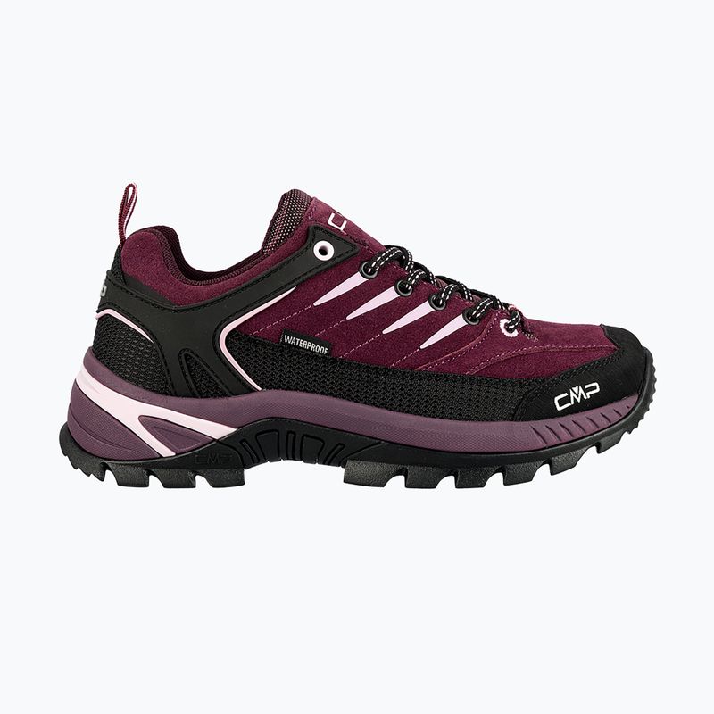 Buty trekkingowe damskie CMP Rigel 2.0 Low Waterproof plum/soft pink 9
