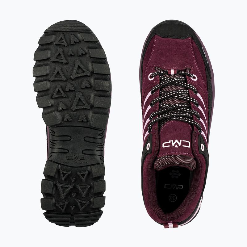 Buty trekkingowe damskie CMP Rigel 2.0 Low Waterproof plum/soft pink 12