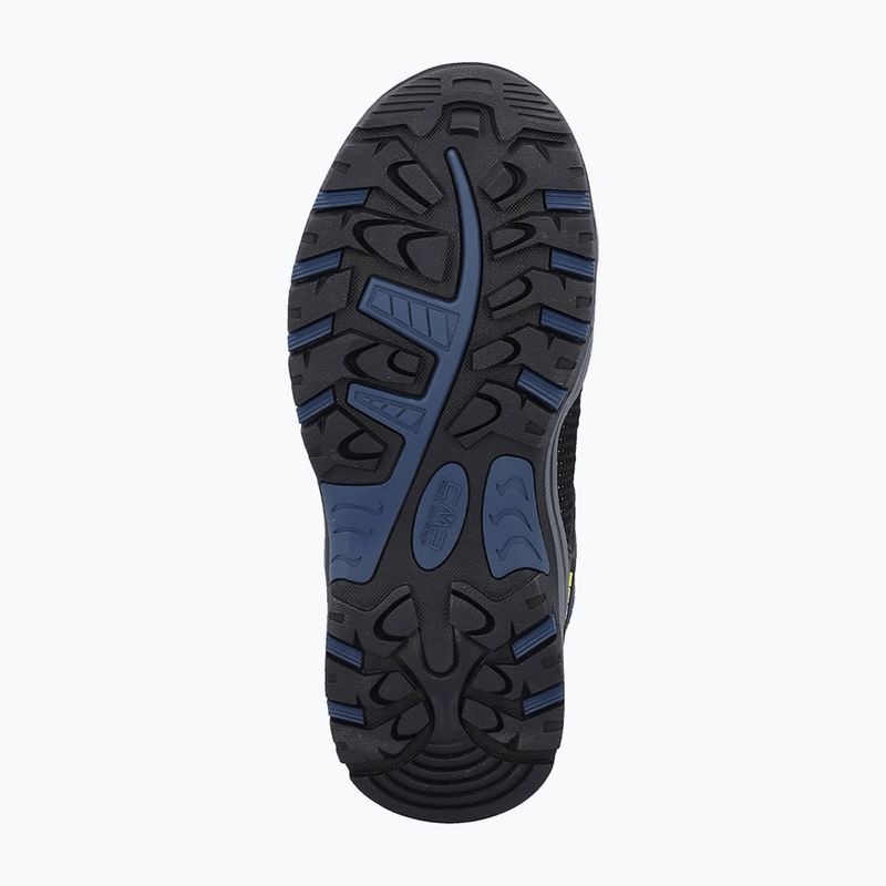 Buty trekkingowe dziecięce CMP Kiruna Mid Fitgo Fleece Wp blue ink/yellow 3