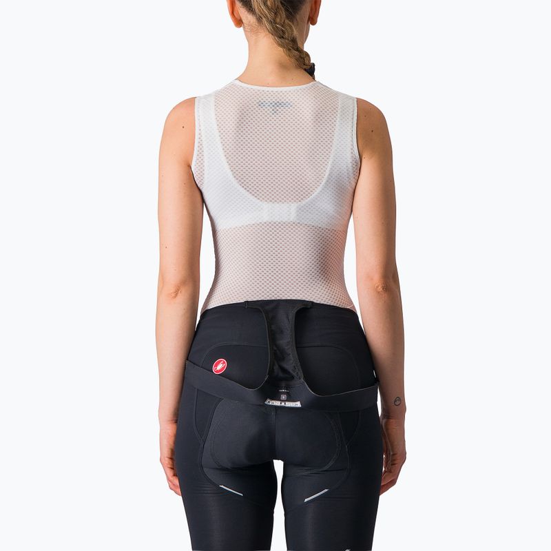 Potówka kolarska damska Castelli Pro Mesh Sleeveless white 2