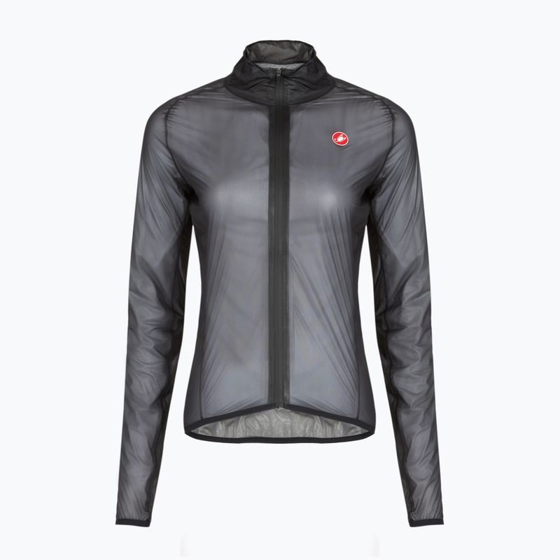 Kurtka rowerowa damska Castelli Squall Shell W light black/silver gray