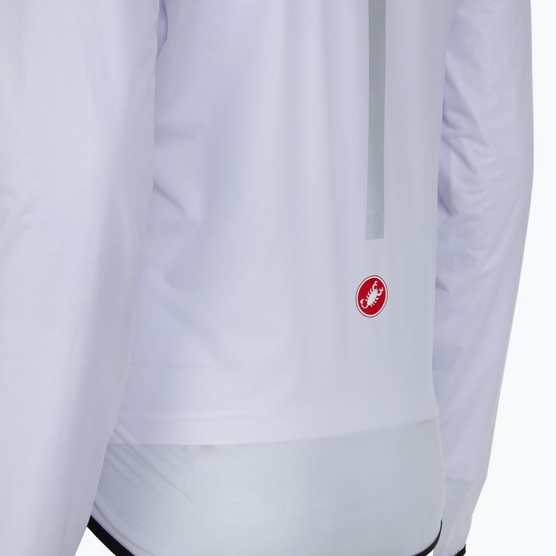 Kurtka rowerowa męska Castelli Squall Shell silver gray/black 3