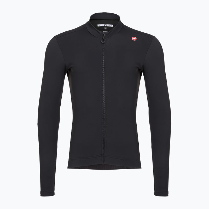 Bluza rowerowa męska Castelli Espresso Thermal light black