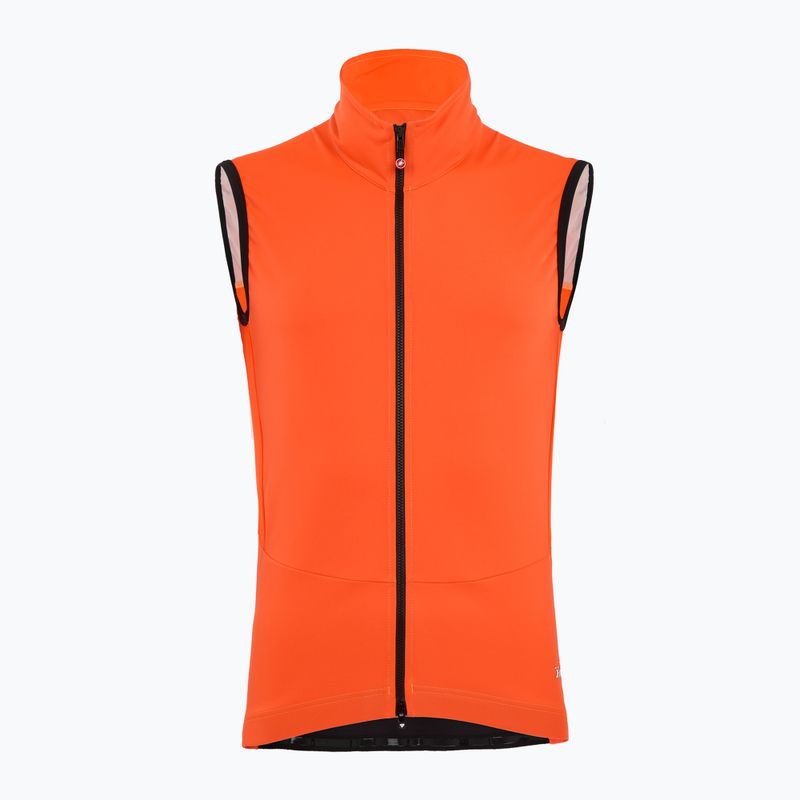Kamizelka rowerowa męska Castelli Perfetto Air brilliant orange