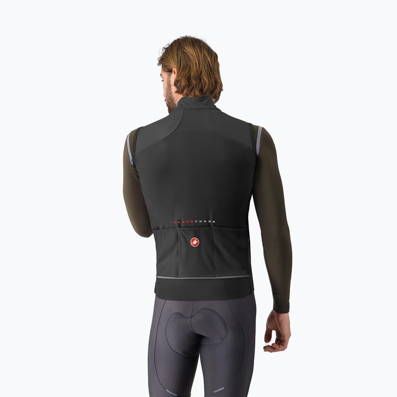 Kamizelka rowerowa męska Castelli Perfetto Air light black 2