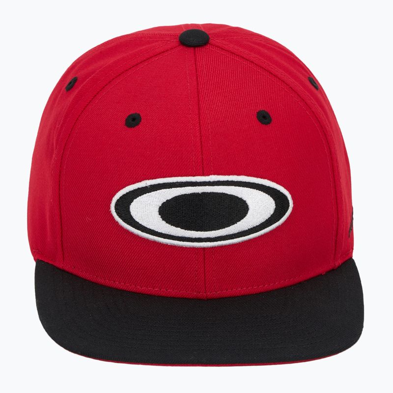 Czapka z daszkiem męska Oakley Oakley Alumni red line 2