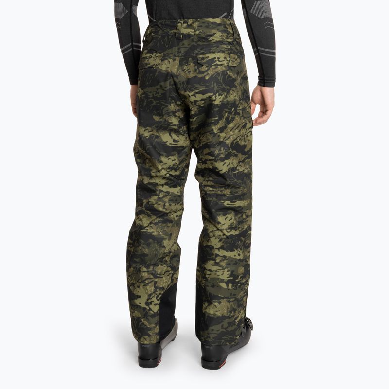 Spodnie narciarskie męskie Oakley Divisional Cargo Shell Pant tiger camo green 2