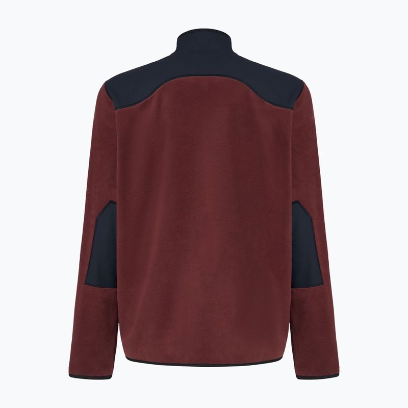 Bluza snowboardowa męska Oakley Butter Tech Fleece grenache 6