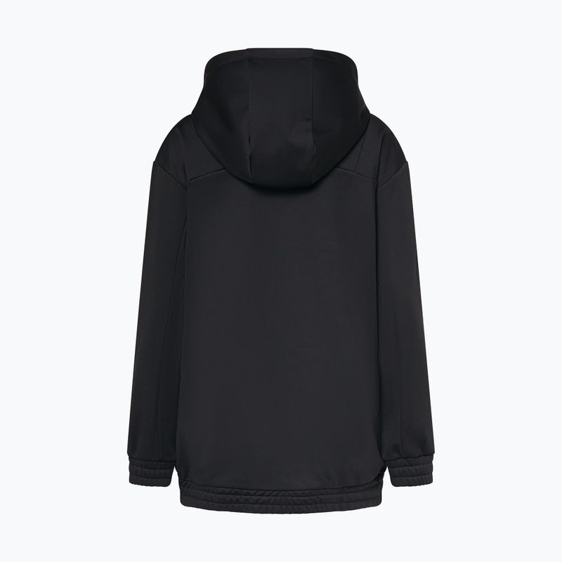 Bluza softshell damska Oakley TNP Nose Grab Softshell Hoodie blackout/white 9