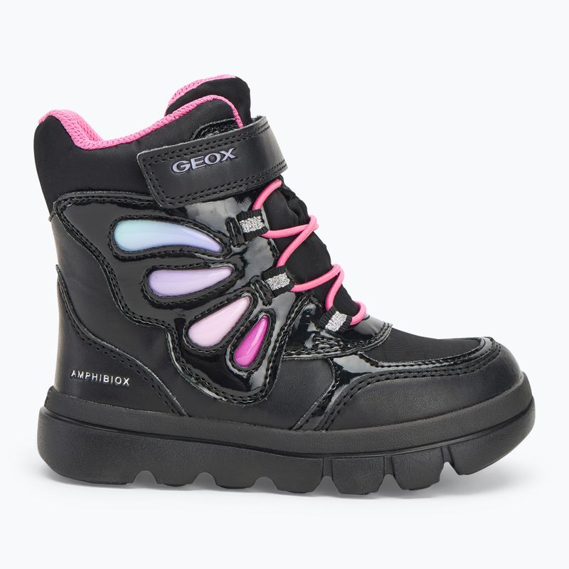 Śniegowce dziecięce Geox Willaboom B A black/multicolor 2