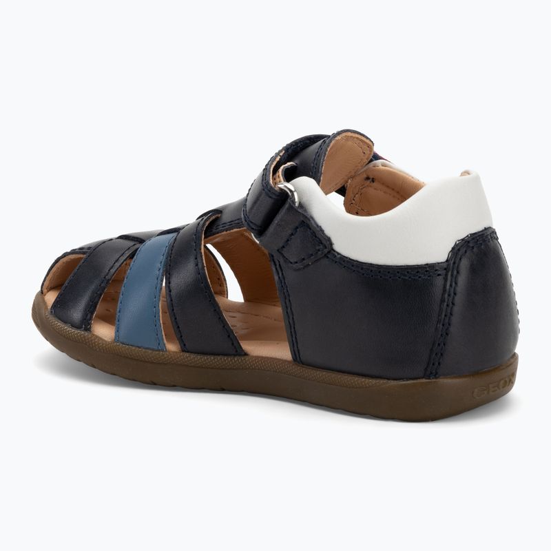 Sandały dziecięce Geox Macchia navy/light blue 3