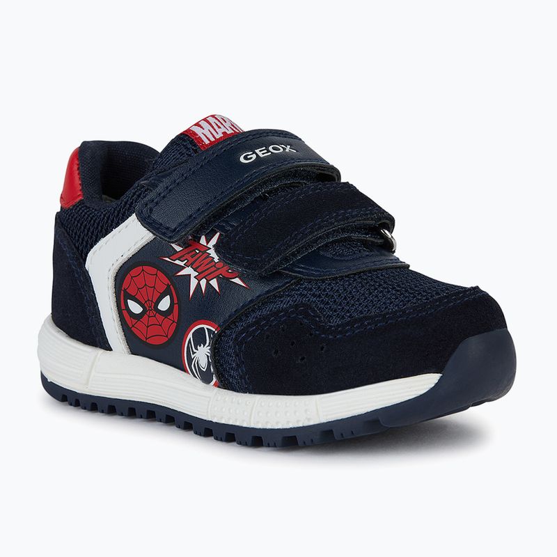 Buty dziecięce Geox Alben nylon navy/red 8