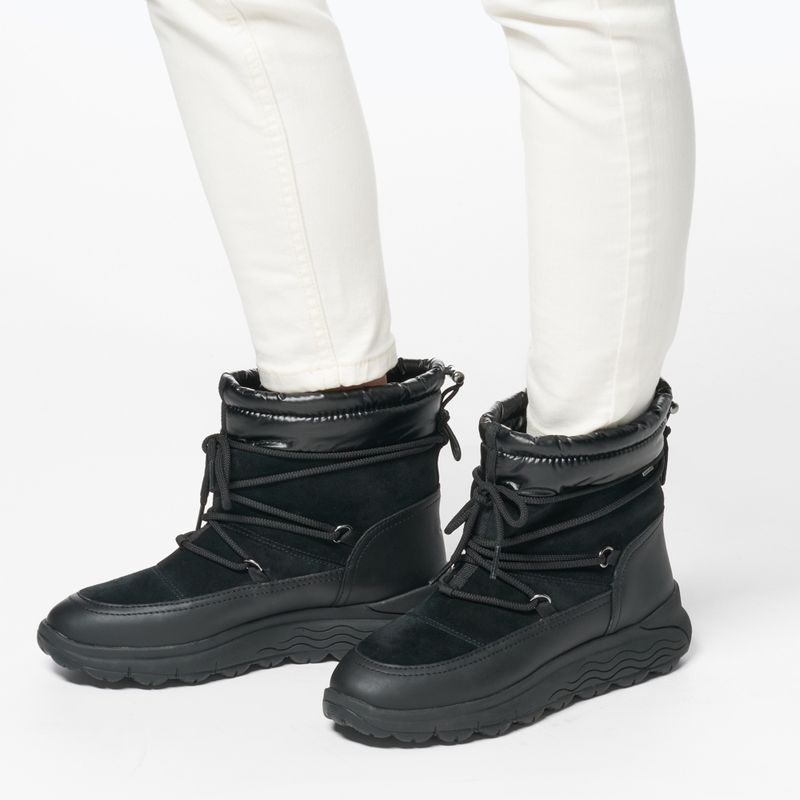 Śniegowce damskie Geox Spherica™ 4x4 ABX black 9