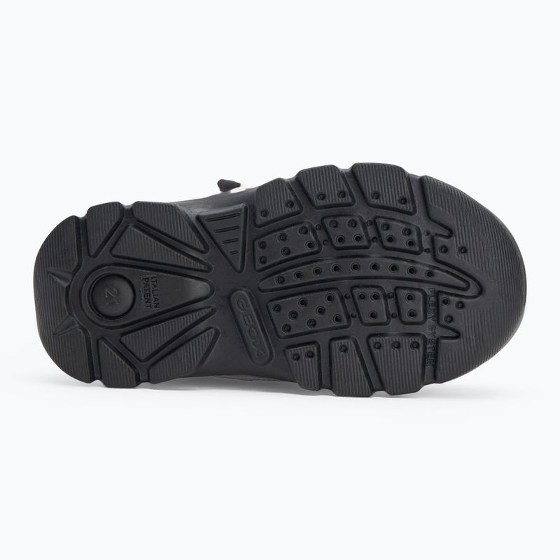 Śniegowce dziecięce Geox Flanfil ABX black/forest 4