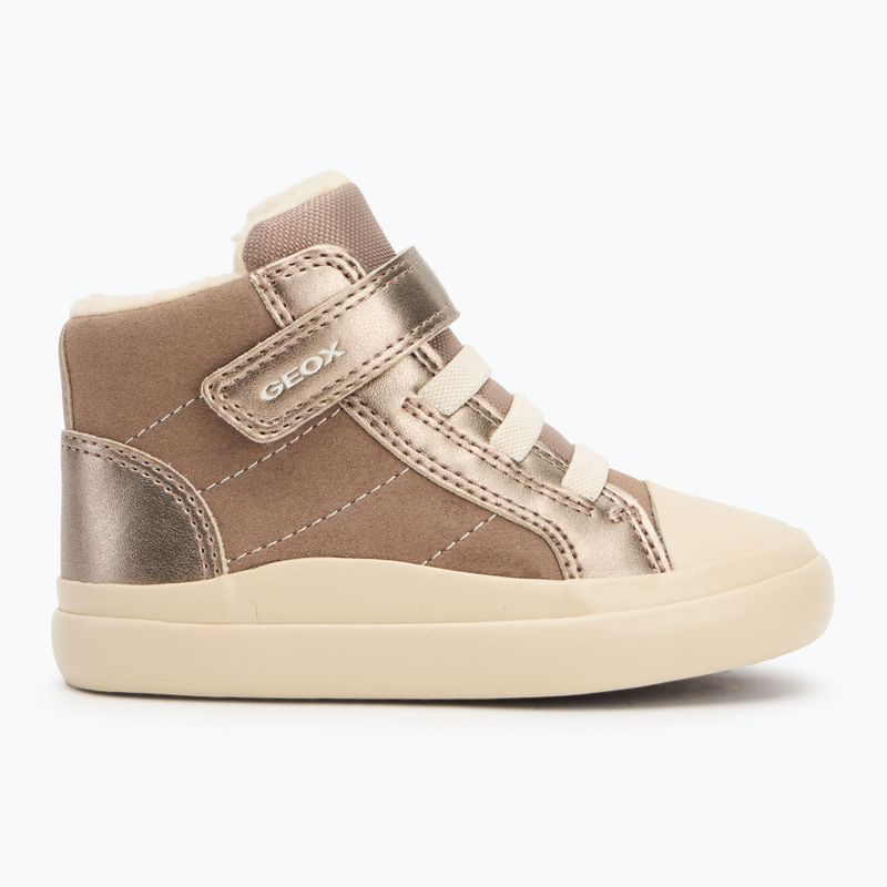 Buty dziecięce Geox Gisli dark beige 2