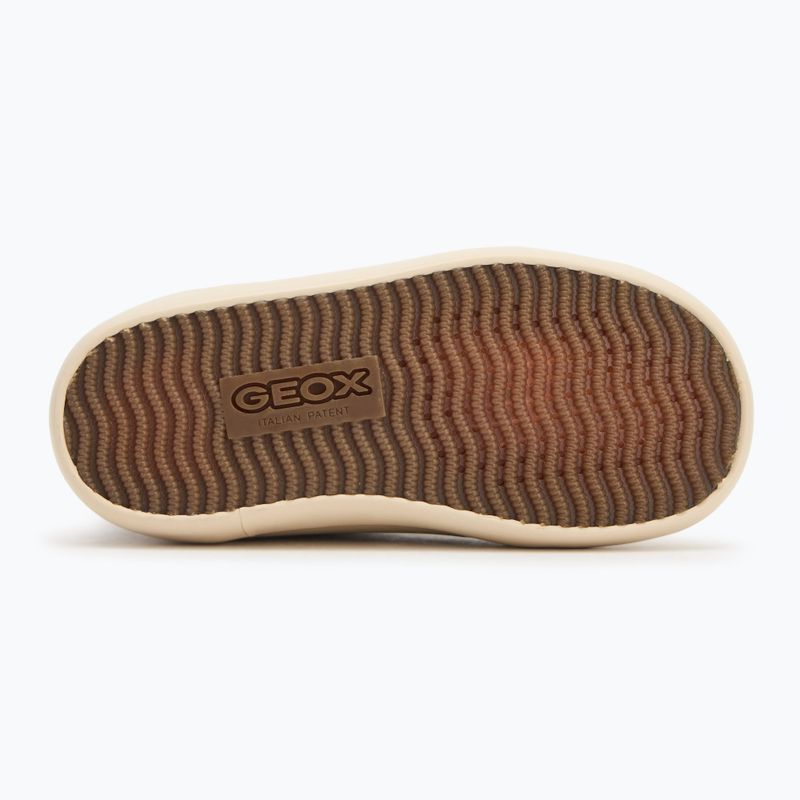 Buty dziecięce Geox Gisli dark beige 4