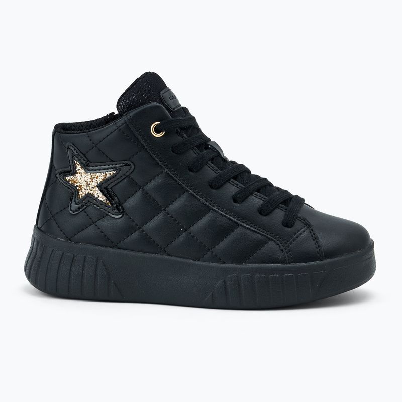 Buty juniorskie Geox Mikiroshi black/platinum 2