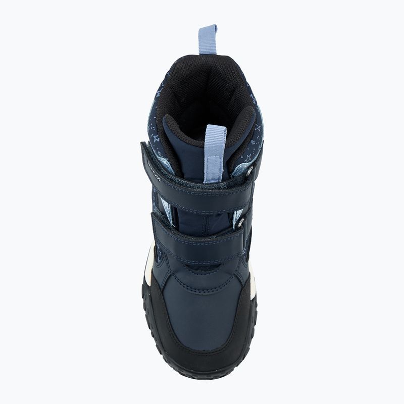 Śniegowce juniorskie Geox Trekkyup ABX navy/light avio 5