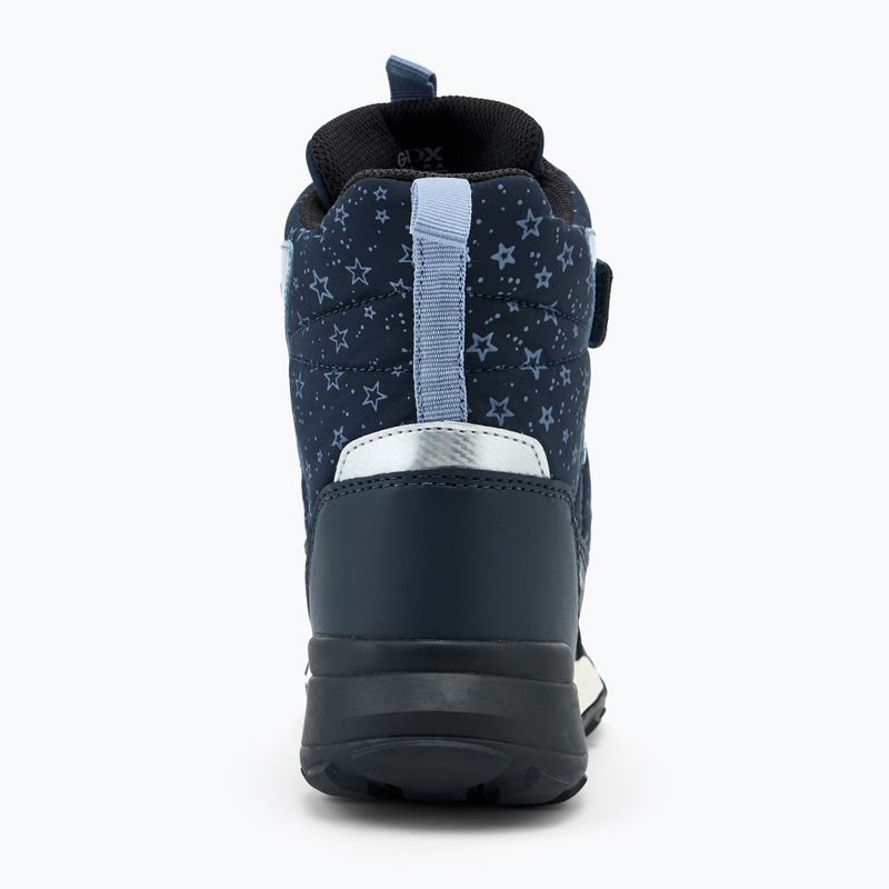 Śniegowce juniorskie Geox Trekkyup ABX navy/light avio 6