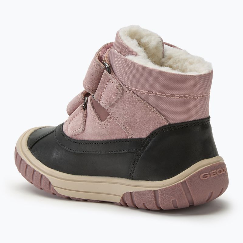 Śniegowce dziecięce Geox Omar black/pink 3
