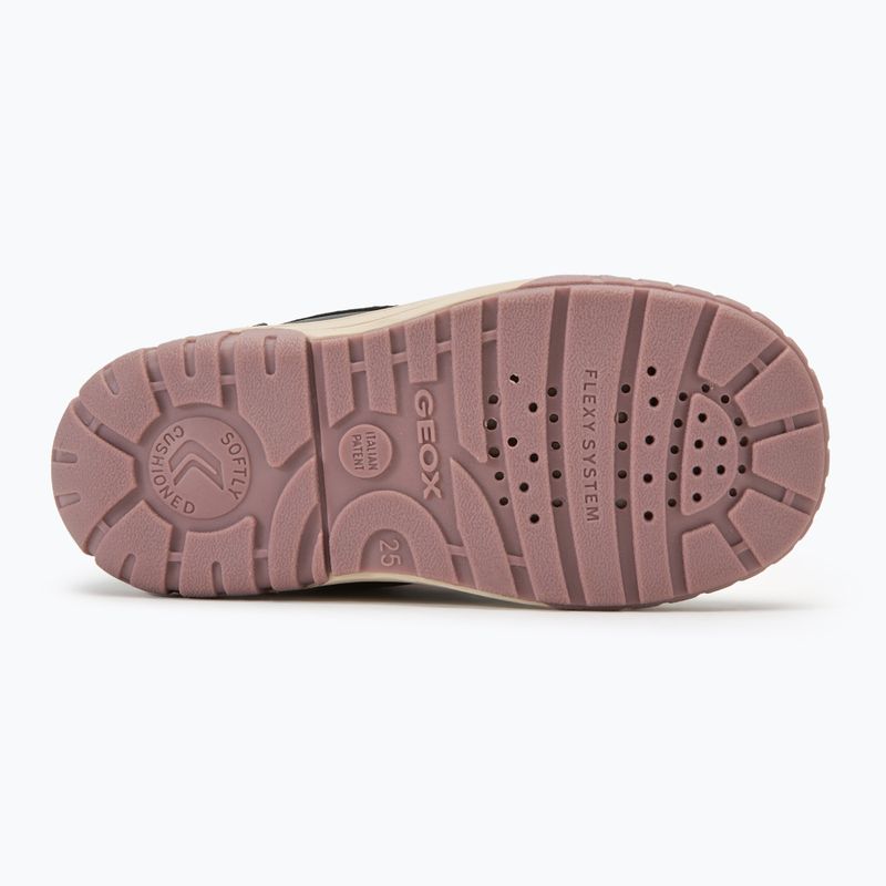 Śniegowce dziecięce Geox Omar black/pink 4