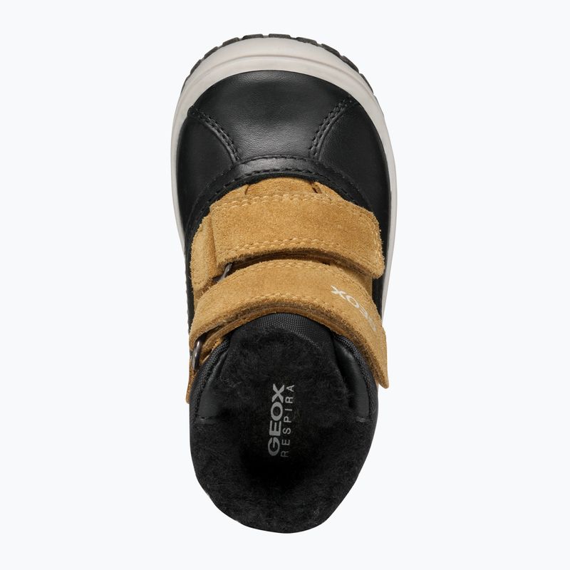 Śniegowce dziecięce Geox Omar black/curry 12