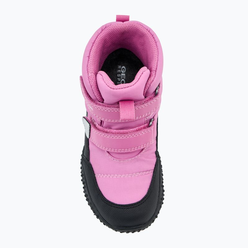 Śniegowce dziecięce Geox Baltic ABX fuchsia/black 5