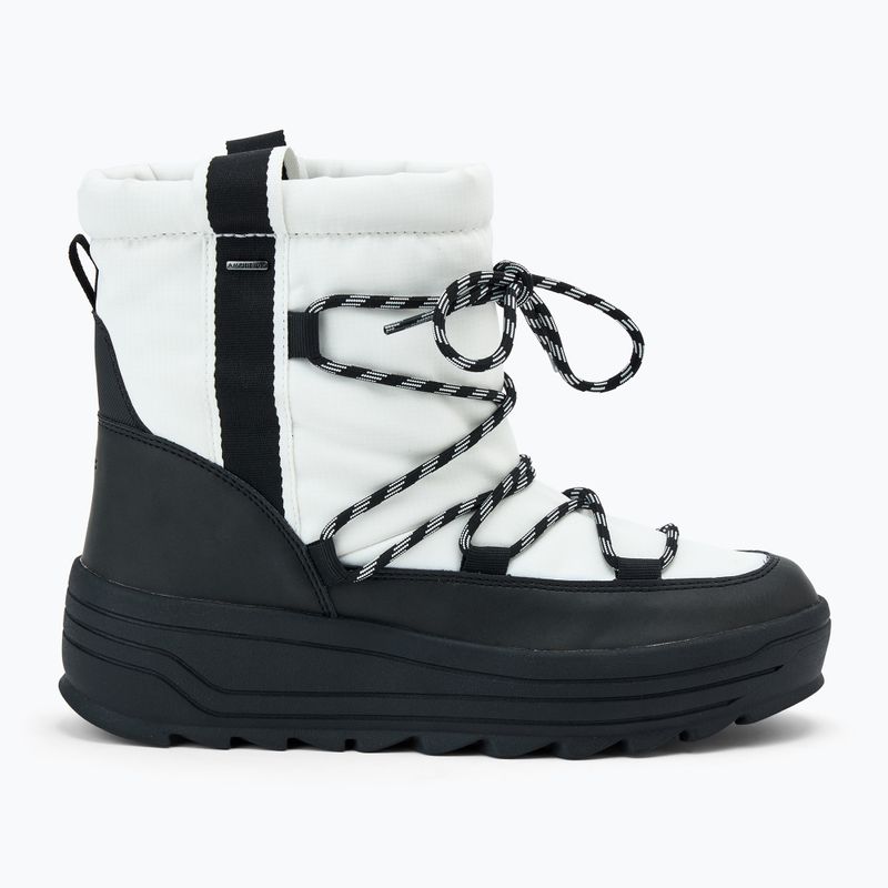 Śniegowce damskie Geox Milleiny ABX white/black 2
