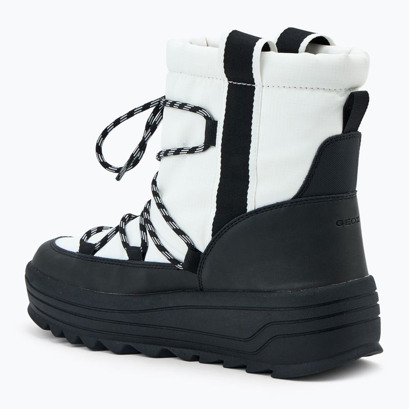 Śniegowce damskie Geox Milleiny ABX white/black 3