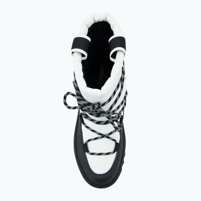 Śniegowce damskie Geox Milleiny ABX white/black 5
