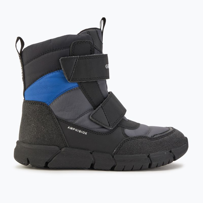 Śniegowce dziecięce Geox Flexyper ABX dark grey/royal 2