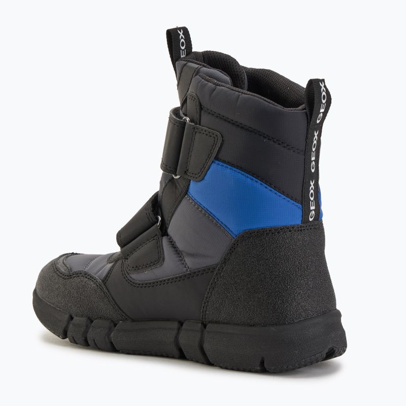 Śniegowce dziecięce Geox Flexyper ABX dark grey/royal 3