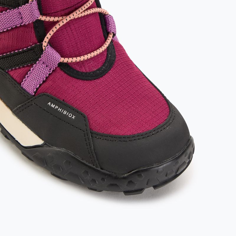 Śniegowce juniorskie Geox Trekkyup ABX dark raspberry/black 7