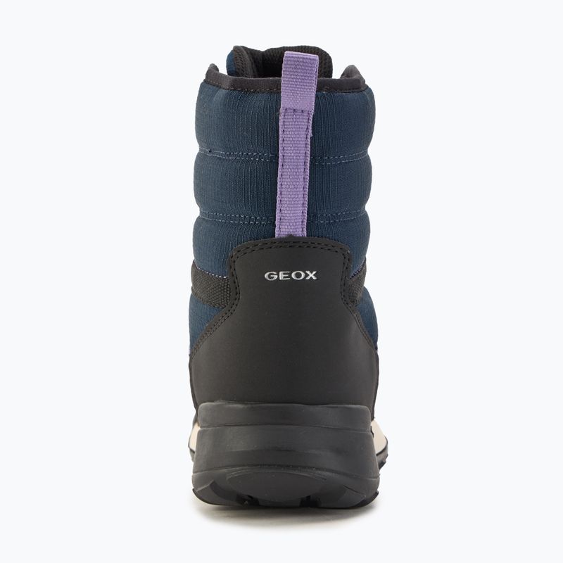 Śniegowce juniorskie Geox Trekkyup ABX navy/purple 6