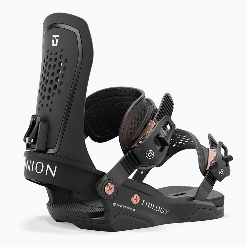 Wiązania snowboardowe damskie Union Trilogy black 4