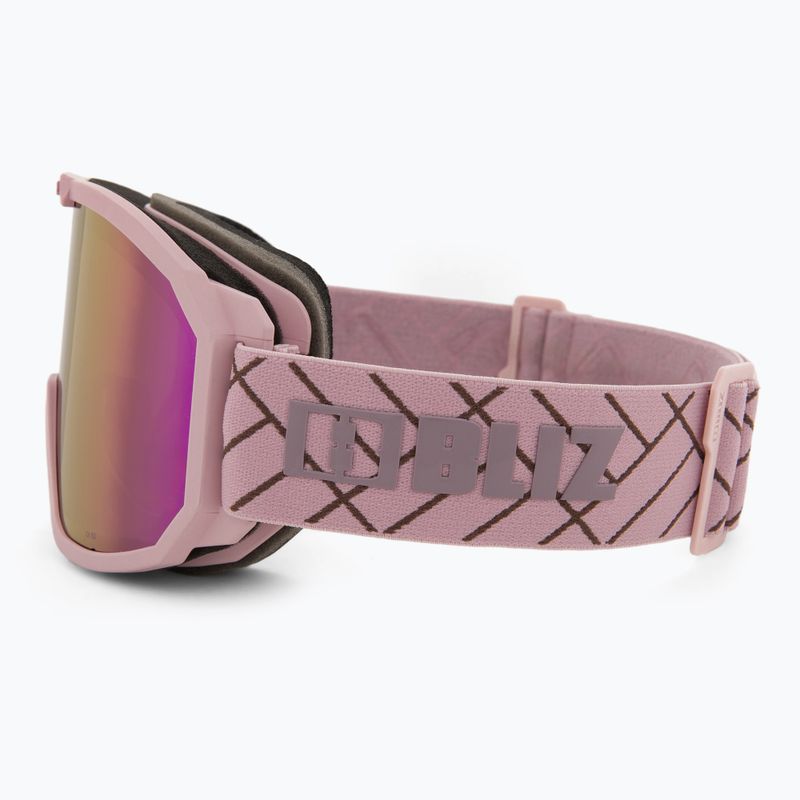 Gogle narciarskie Bliz Rave matt pink/brown pink 4