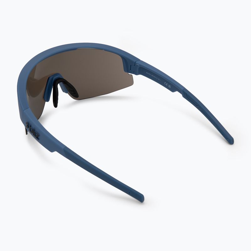 Okulary przeciwsłoneczne Bliz Matrix matt blue/brown w blue multi 2