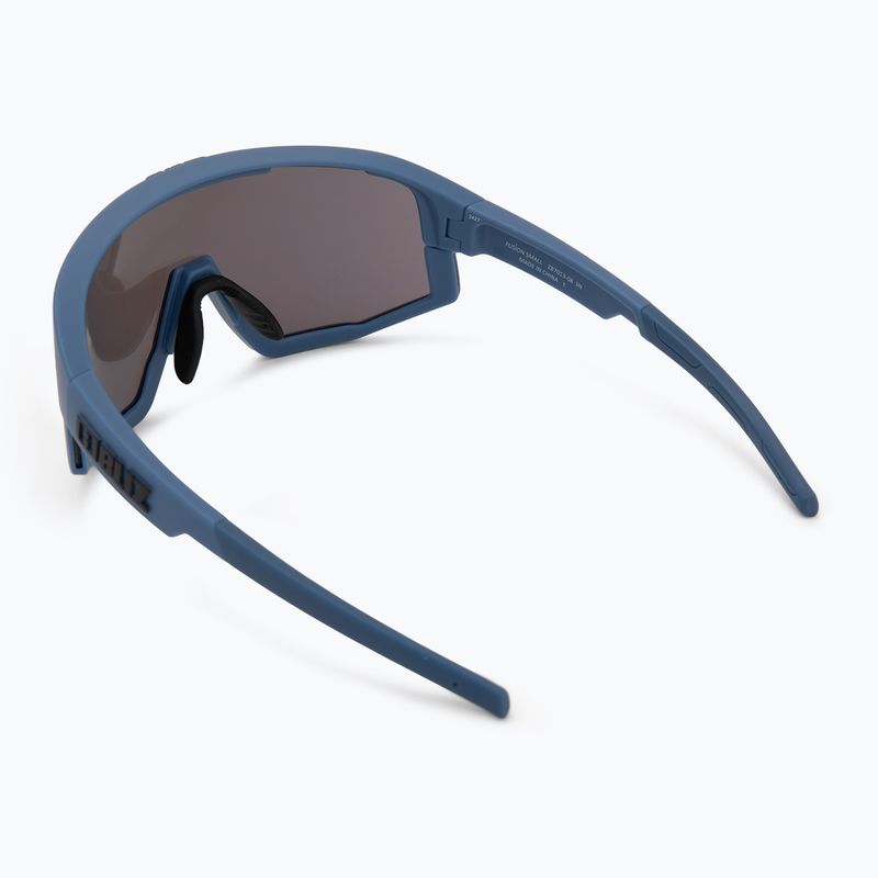 Okulary przeciwsłoneczne Bliz Fusion Small matt blue/smoke w ice blue multi 3