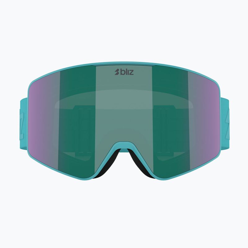 Gogle narciarskie Bliz G001S matte turquise/brown/green multi 7