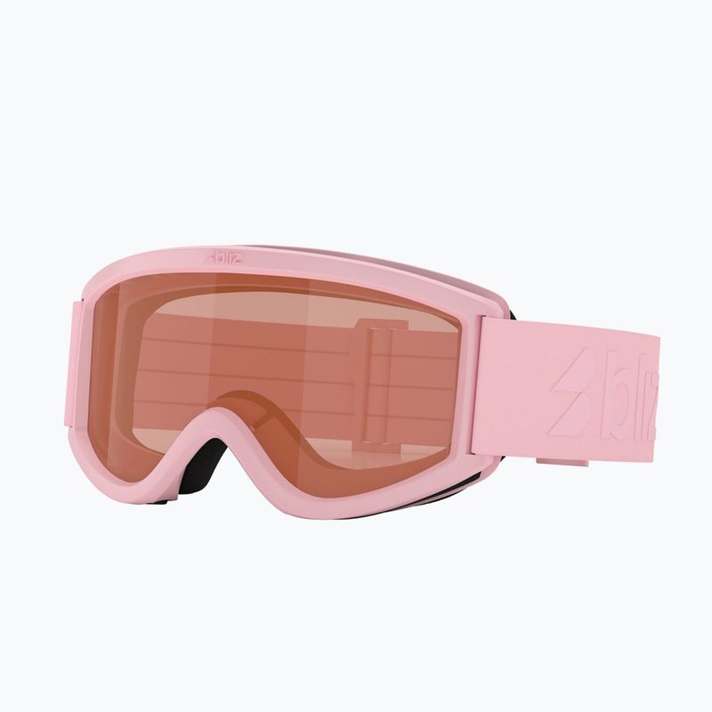 Gogle narciarskie dziecięce Bliz Pixie Jr matte pink/orange