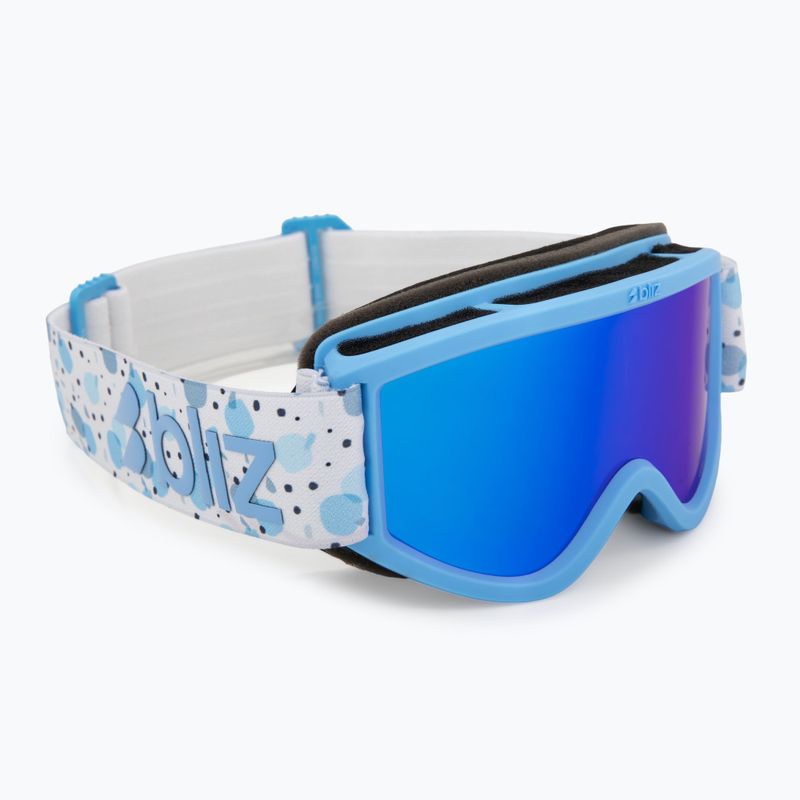 Gogle narciarskie dziecięce Bliz Pixie Jr matte blue/brown/blue multi