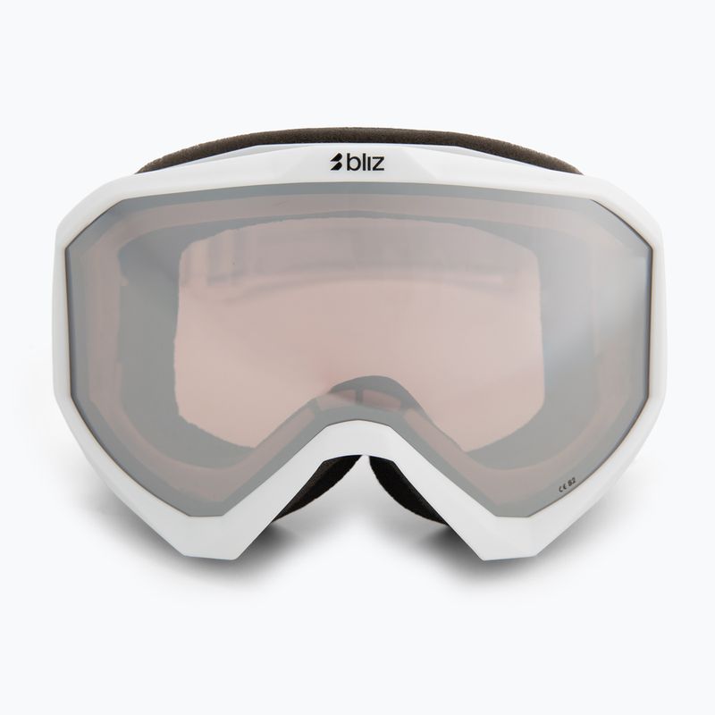 Gogle narciarskie Bliz Liner matte white/pink/silver mirror 2