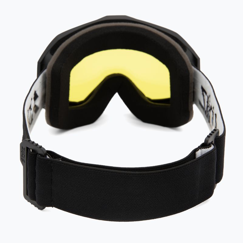 Gogle narciarskie Bliz Liner matte black/yellow 3