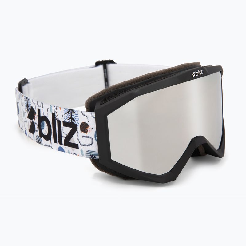 Gogle narciarskie dziecięce Bliz Liner Jr matte black/brown/silver mirror